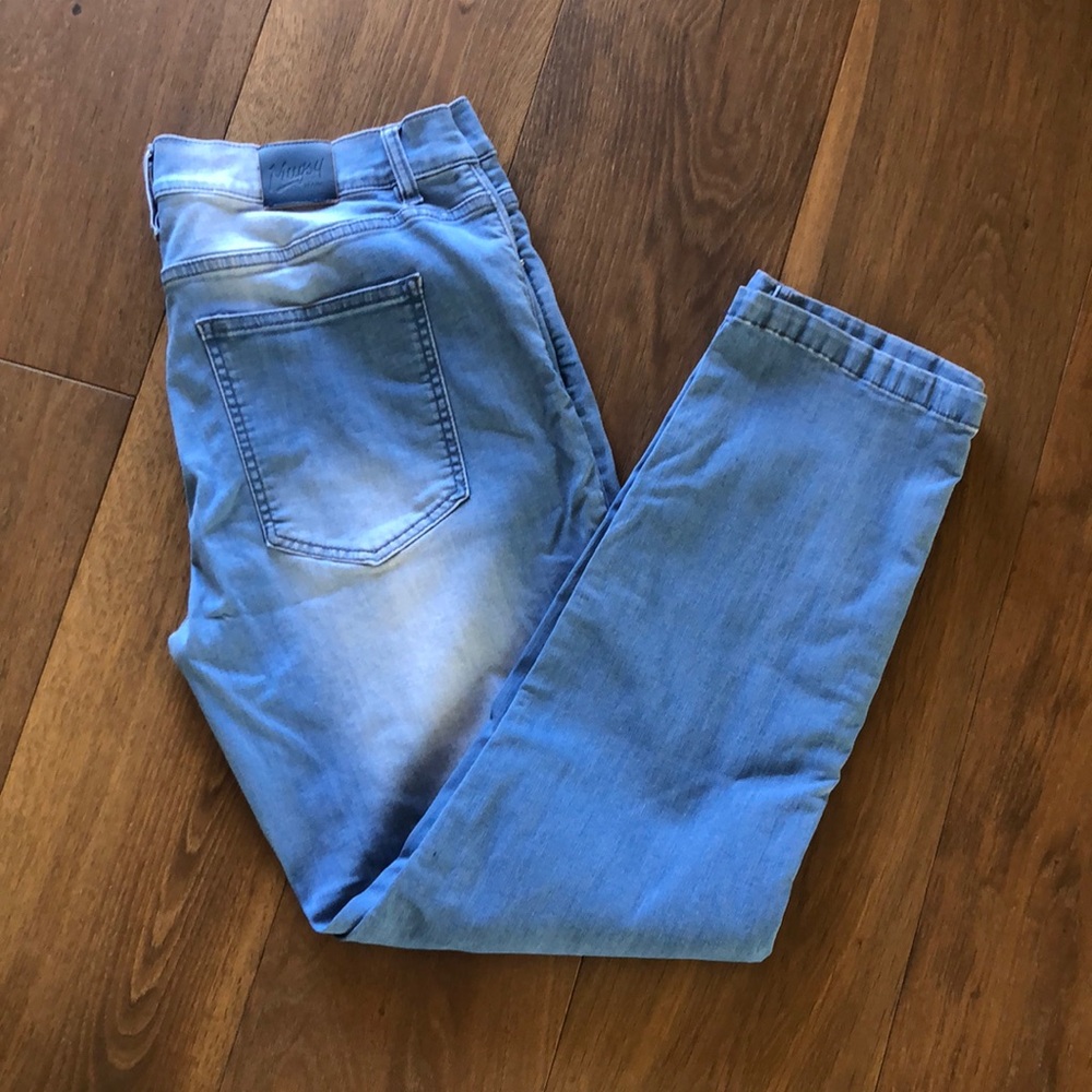 Wrangler Blue Straight Jeans Classic Denim